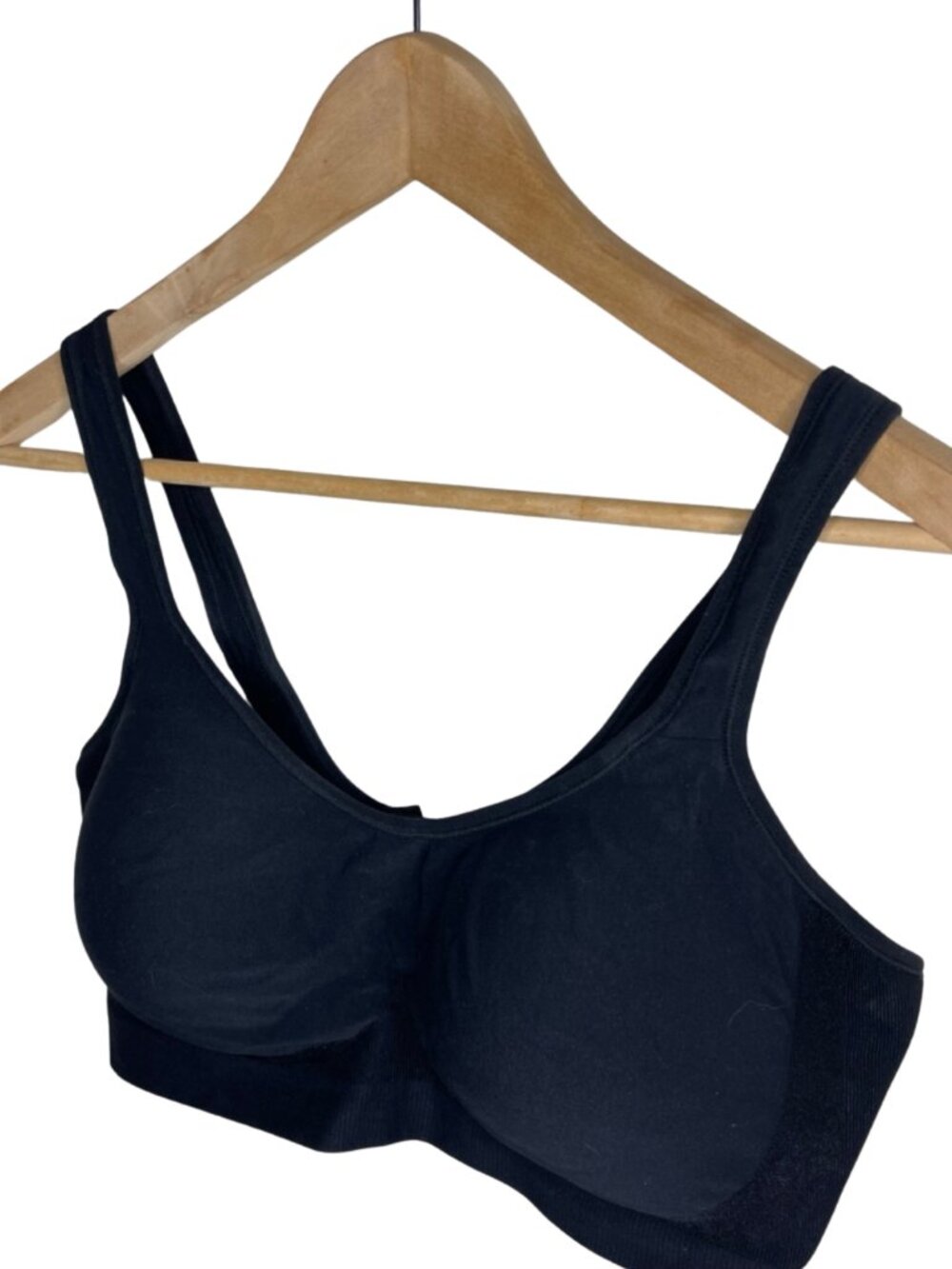 Truekind Daily Comfort Wireless Shaper Bra Black XL NWOT